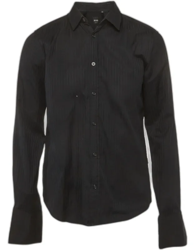 Striped Cotton Slim Fit Shirt