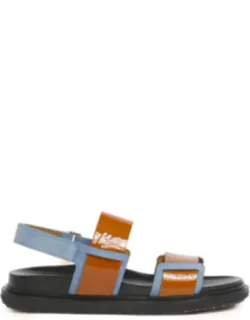 Fussbett Double-strap Leather Sandals