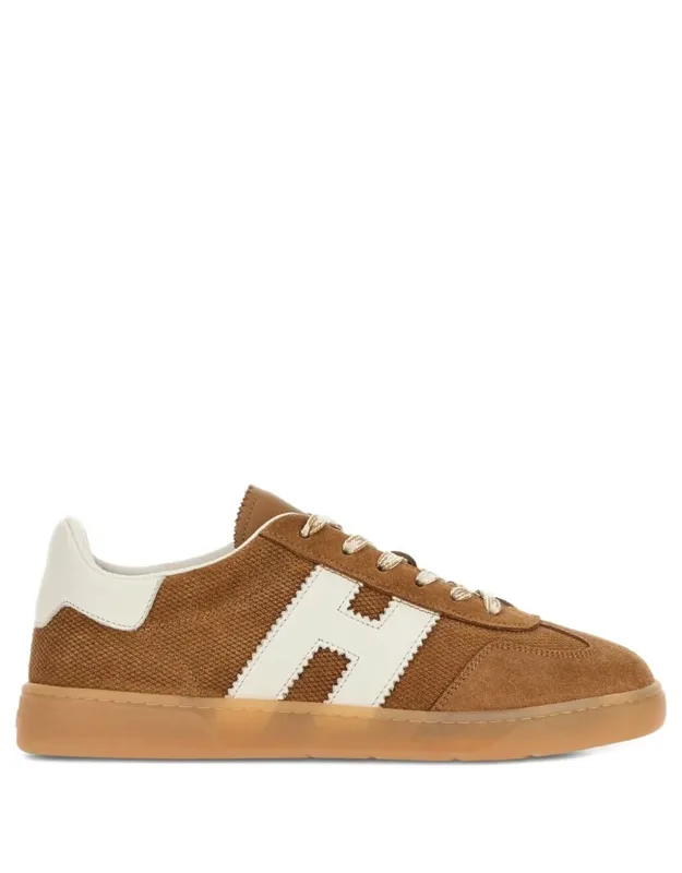 Cool Suede Sneakers With Oblique Monogram