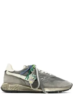 Reelwind Nylon And Suede Sneakers With Charms