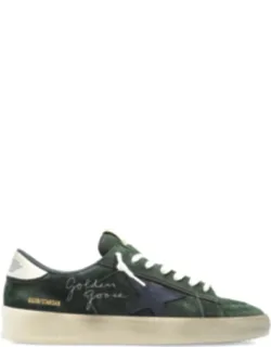 Stardan Suede Sneakers With Nappa Leather Star And Signature Detail