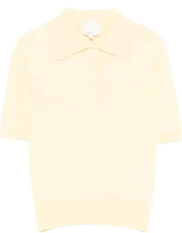 Cotton Polo Shirt With Jacquard Logo