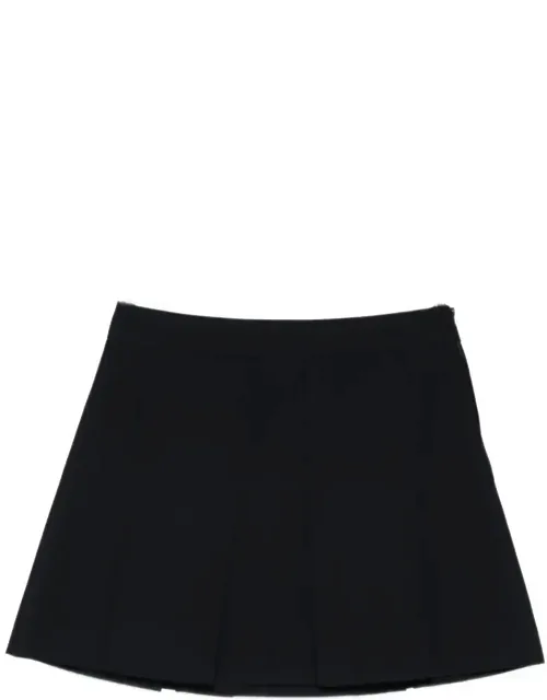 Pleated Mini Skirt