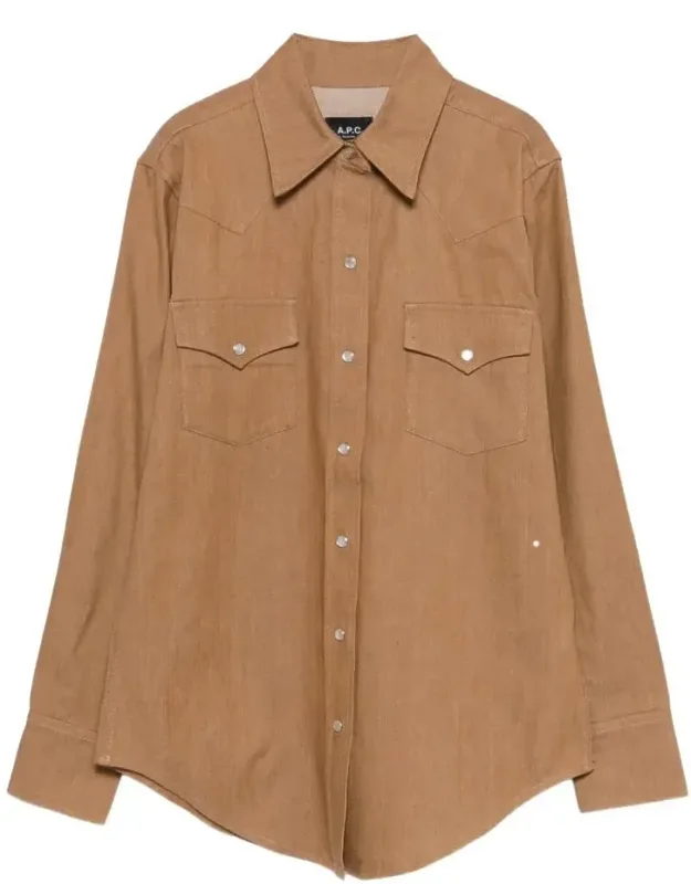 Japanese Denim Western Shirt
