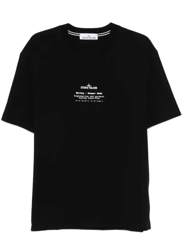 Regular Fit Stone Print Cotton Jersey T-shirt