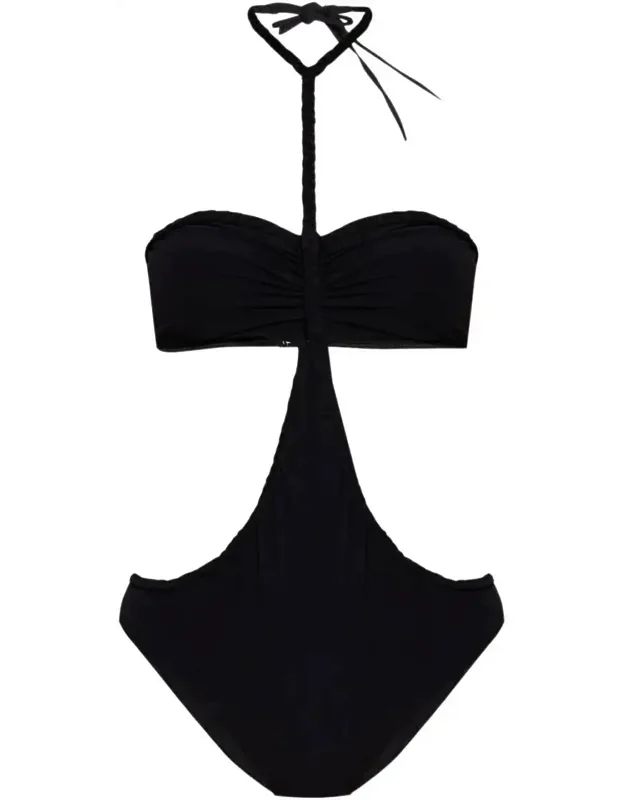 Cut-out Bandeau Swimsuit