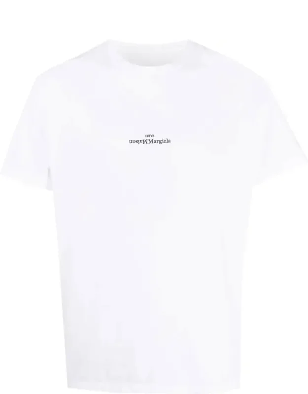 Distorted-logo Cotton T-shirt