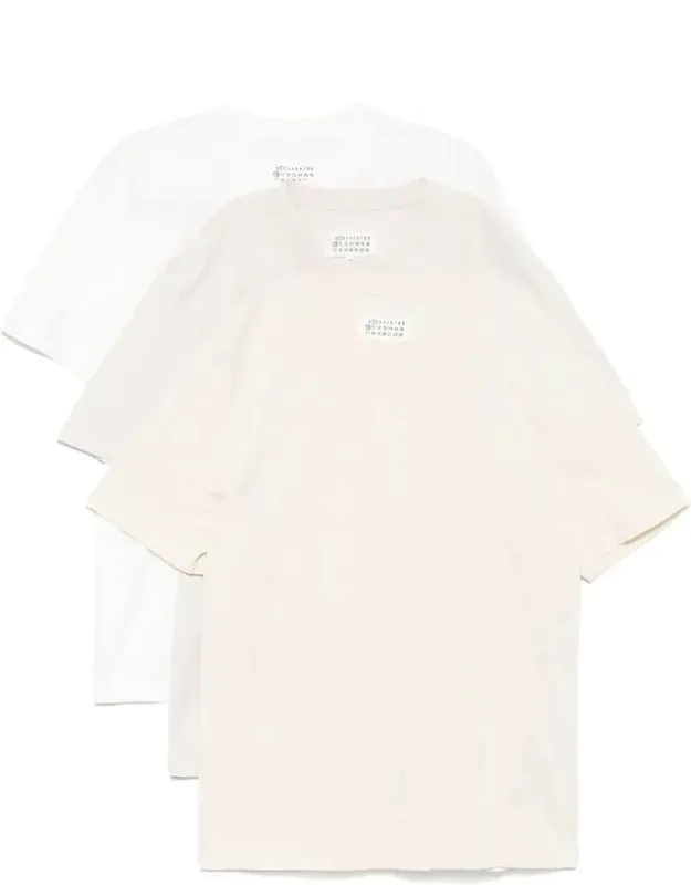 T-shirt With Signature Four-stitch Logo