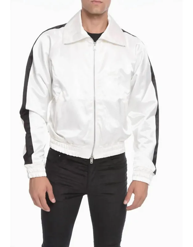 Zip Track Stripe Jacket