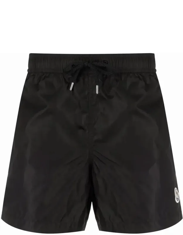 Logo Patch Swim Shorts