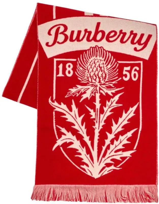 Mu Thistle Football Scarf