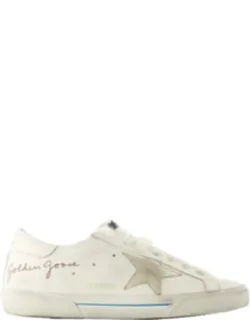 Super Star Sneakers - Smooth Cowhide, Almond Toe