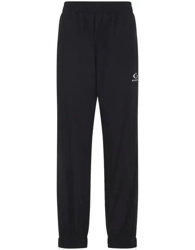 Pants With Elasticated Waist And Side Pockets
