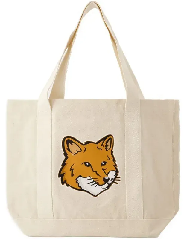 Fox Head Tote Bag