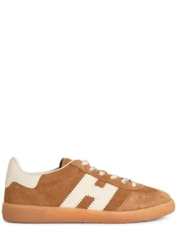 Cool Brown Suede Sneakers