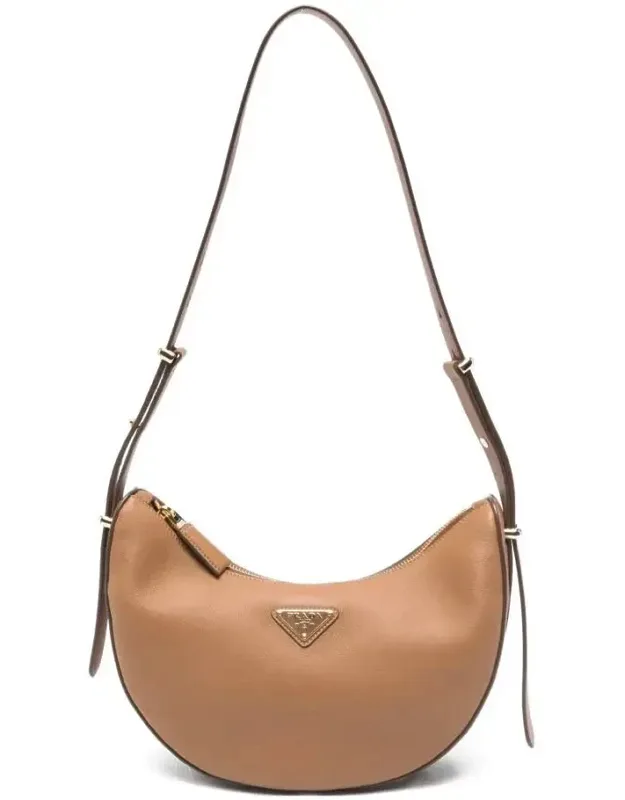 Arqué Leather Shoulder Bag
