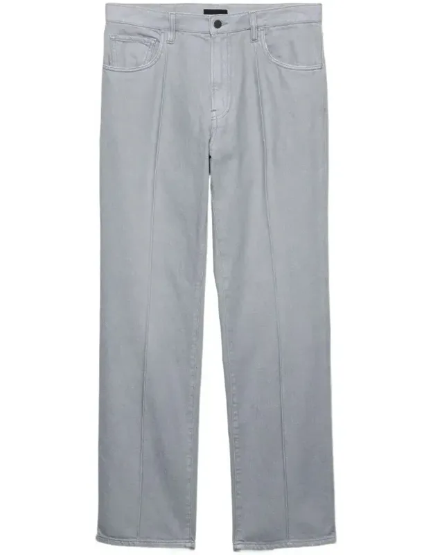 Washed Five-pocket Jeans