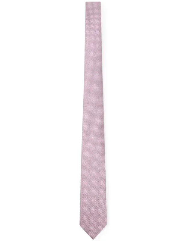 Tie With Jacquard Pattern