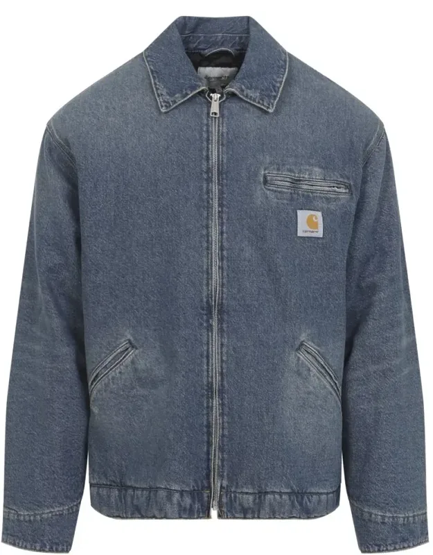 Jacket With Pointed Collar And Zipped Pockets