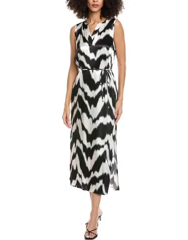 Sleeveless Belted Maxi Dress