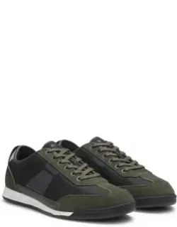 Low-top Trainers With Structured Trims