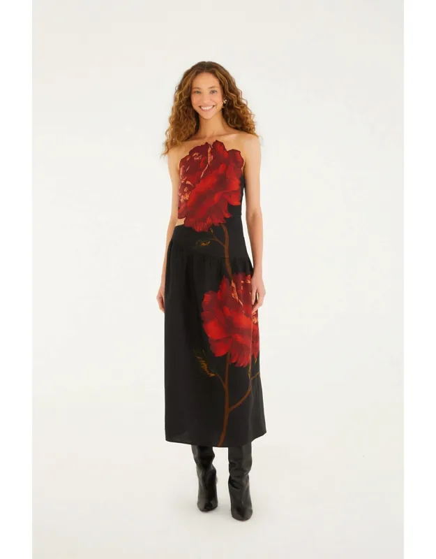 Rosalia Artisanal Midi Dress