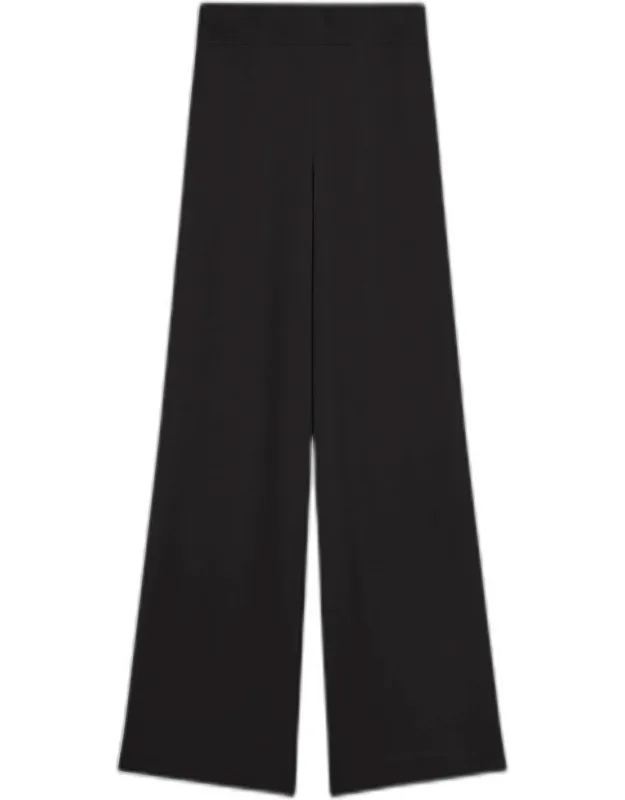 Crepe De Soie Silk Trousers