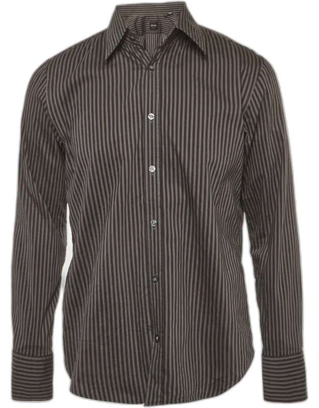 Striped Cotton Slim Fit Shirt