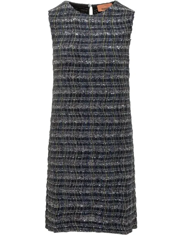 Tweed Sleeveless Dress