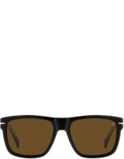 Eyewear Sunglasses Rectangle Acetate 57 Mm Lens Width