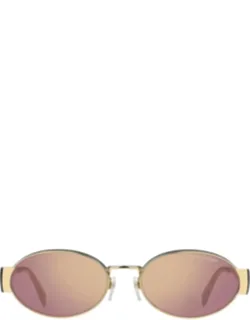 Sunglasses Gold Purple