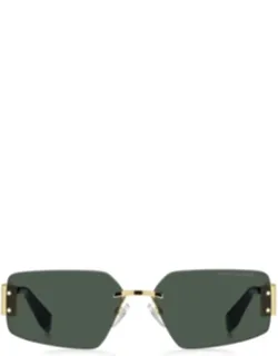 Sunglasses Gold Geometric