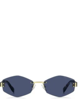 Sunglasses Gold Blue