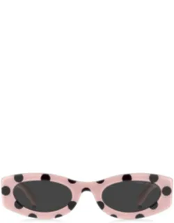 Sunglasses Dark Gray Oval