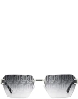 Dsquared2 Sunglasses Silver Mirror Geometric