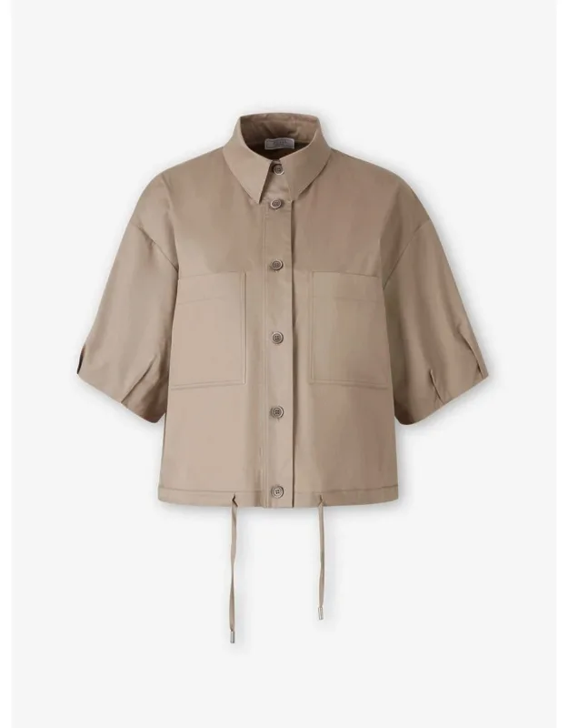 Satin Cotton Shirt