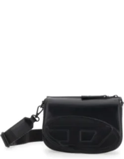 Crossbody Bag With Oval D Logo Embroidery On The Front In Leather