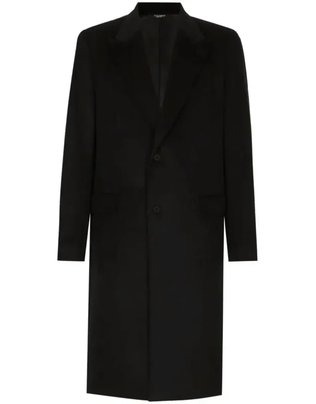 Coat With Cashmere And Silk Lining