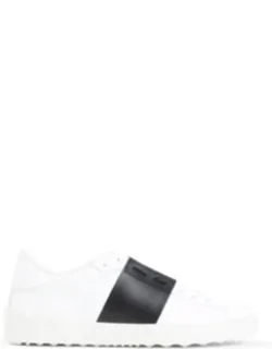 Sneakers With Gold-tone Signature Logo And Tonal Rubbed Studded Details