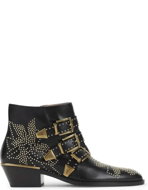 Chloé Boots With Adjustable Straps And Gold-tone Buckle