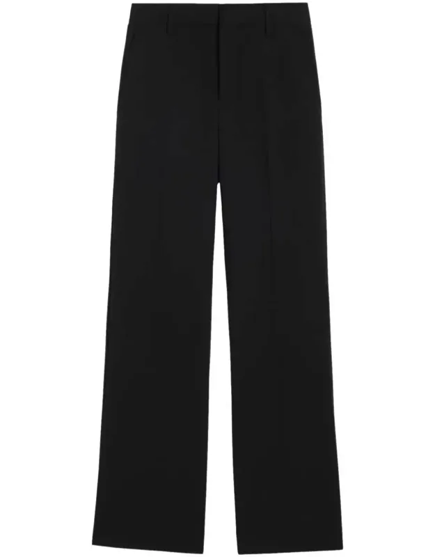 Ami Paris Pants Flare Fit Trousers