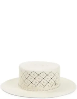 Kiki Hat - Crafted From Natural Brisa, Wide Brim