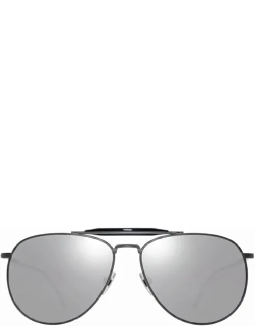Sunglasses - Titanium Frame, Silver Lens