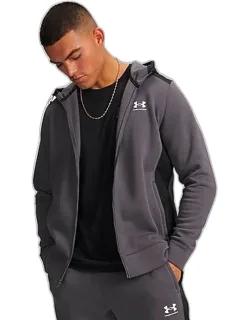 Icon Fleece Blocked Full-zip Hoodie