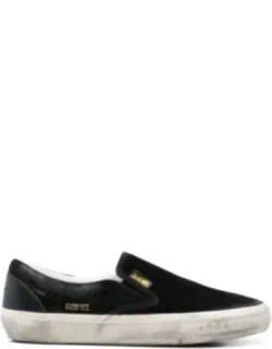 Suede Upper Rubber Spur Shoes