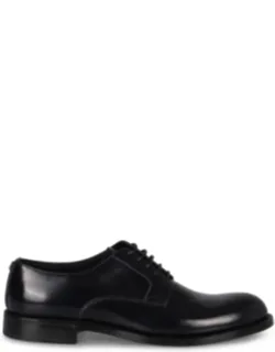 Derby Shoes In Leather