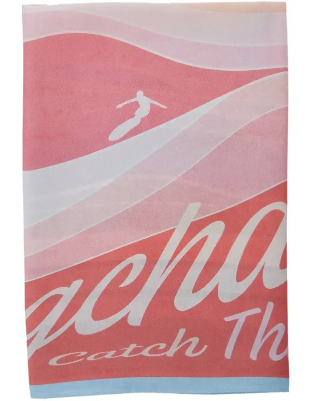 Scarf With All-over Print In Silk