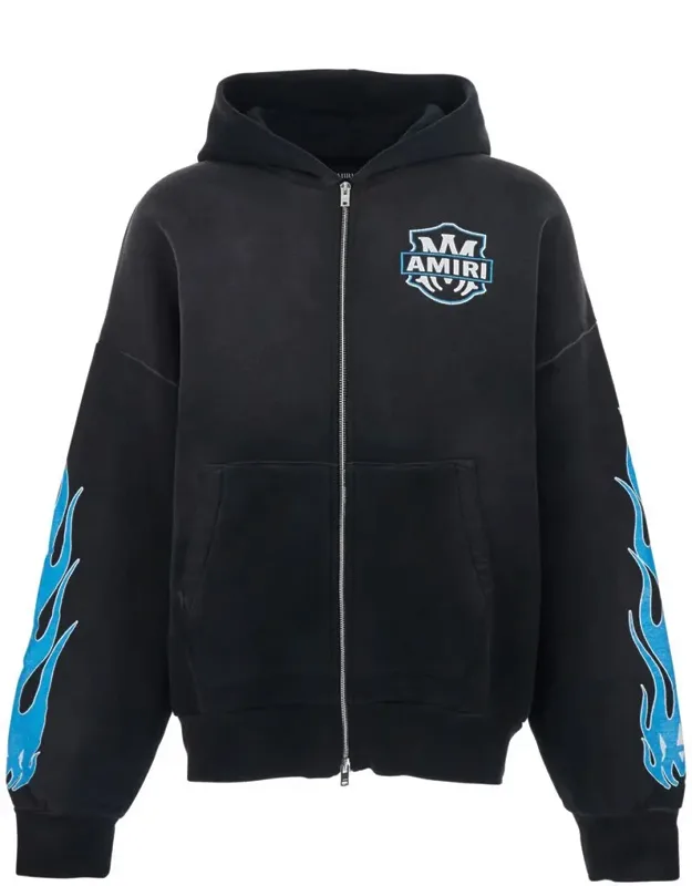 Hoodie With Logo On The Front And Maxi Logo On The Back In Cotton