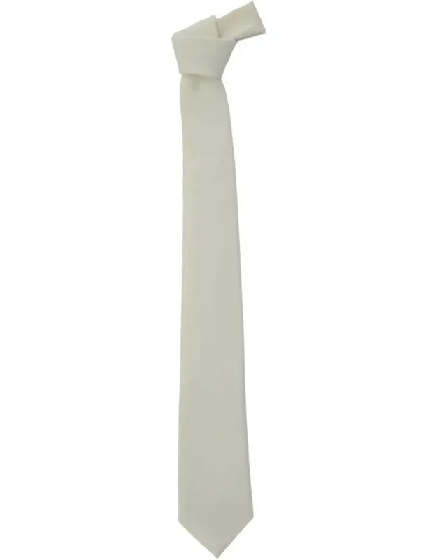 Tie With Rear Closure In Wool Stretch