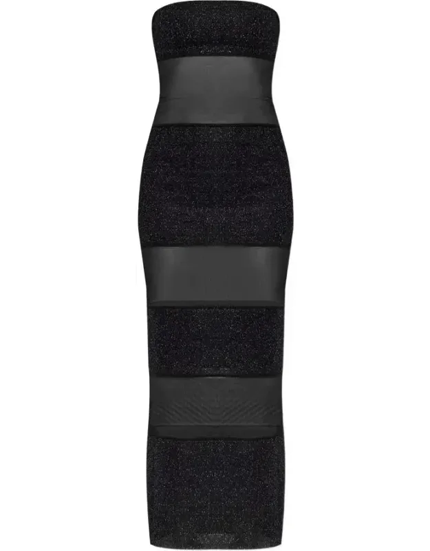 Lumiere Stripes Long Dress
